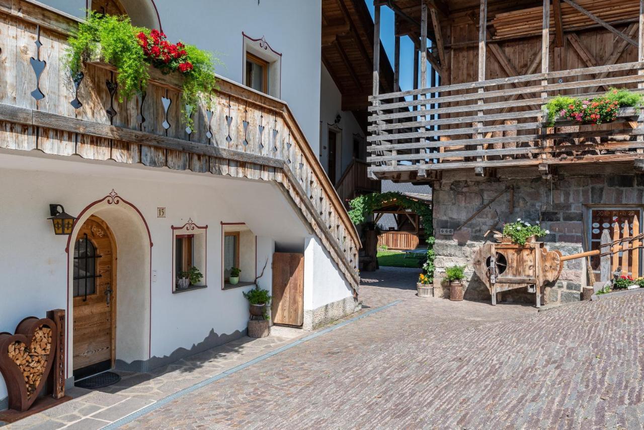 Schildberghof Santner Lägenhet Seis am Schlern Exteriör bild